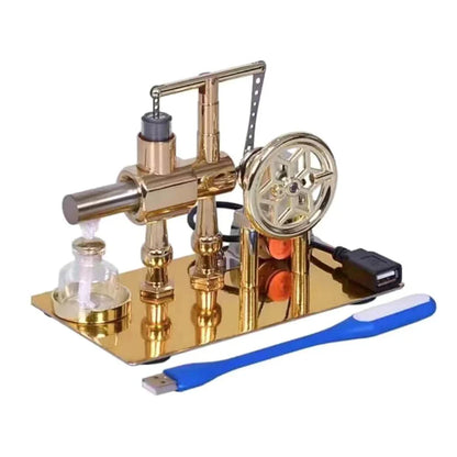 Estrelik™ | Educational Stirling Engine Generator with LED Power Display