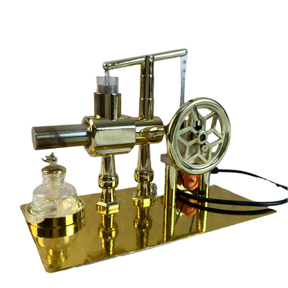 Estrelik™ | Educational Stirling Engine Generator with LED Power Display