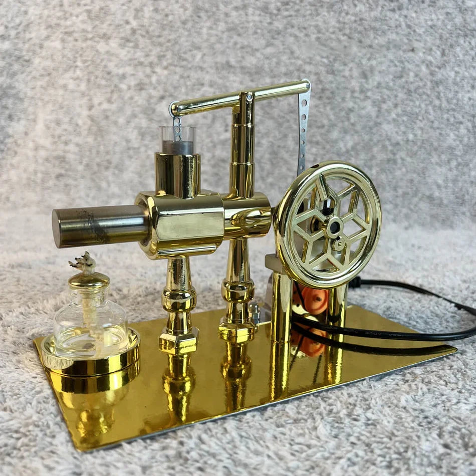 Estrelik™ | Educational Stirling Engine Generator with LED Power Display